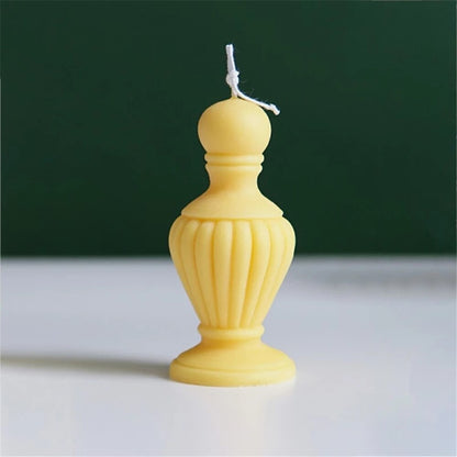 3D Vase Shape Candle Silicone Mold Resin Aromatherapy Mould - UG LAND INDIA